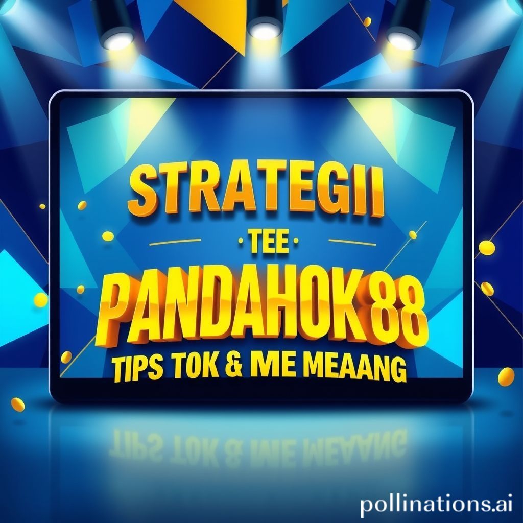 Strategi Pandahoki88: Tips dan Trik untuk Menang